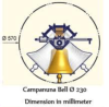 Tradtional personalized Yoke-Mounted Bell