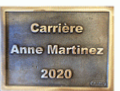 Plaques en bronze