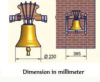 Tradtional personalized Yoke-Mounted Bell