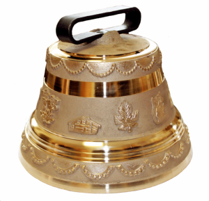 Cloche de vache en bronze - diamètre 18,5cm