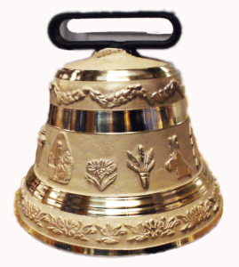 Cloche de vache en bronze - diamètre 16cm
