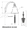 Cloche de façade  type marine personnalisable