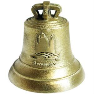 Personalized bell as an original gift item personalized with the logo of the city of Annecy