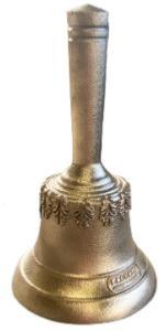 ccard bronze bell with its bronze handle