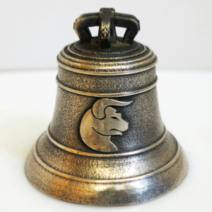 Personalized bell as an original gift item for a birthday, sign of Taurus