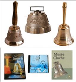 Table bells and articles from the Paccard Museum