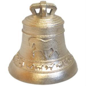 Bell as an original gift item for a horse enthusiast, equestrian sport trophy,
