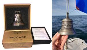 A Paccard miniature bell as an original personalized gift