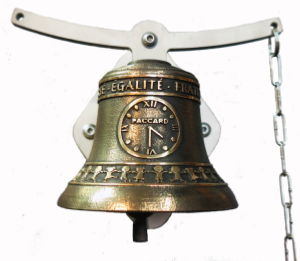 Bronze bell for a schoolyard