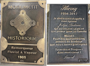 examples of bronze inaugural plaques
