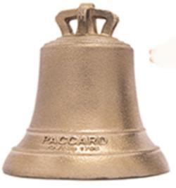 Paccard miniature bell with traditional handles