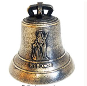 bell as an original personalized gift with saint Blanche effigy