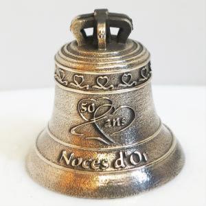 Decoration bronze bell  original gift for golden weddings