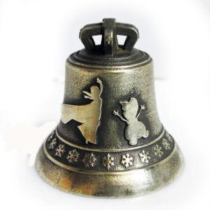 Bronze bell object of an original personalized gift for Christmas