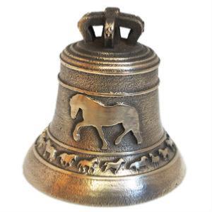 Bell as an original gift item for a horse enthusiast, equestrian sport,