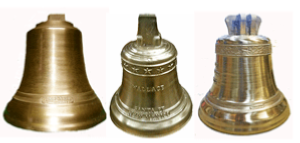 Genuine bronze bells redy to be equipped